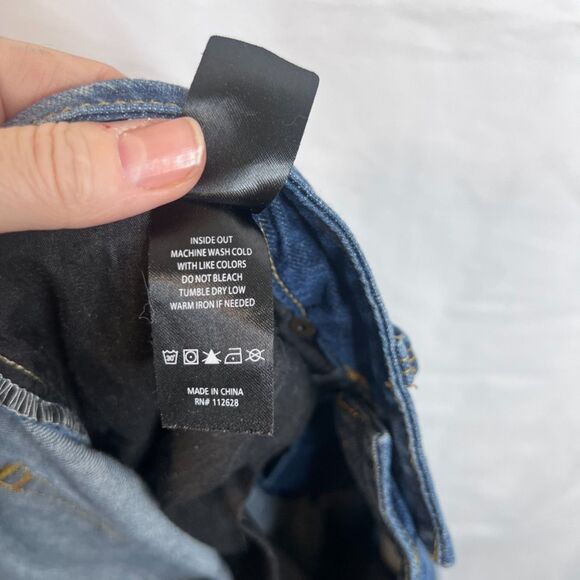 Max Jeans Skimmer Denim Jeans Tapered Leg Casual Basic Size 8 - Picture 7 of 9